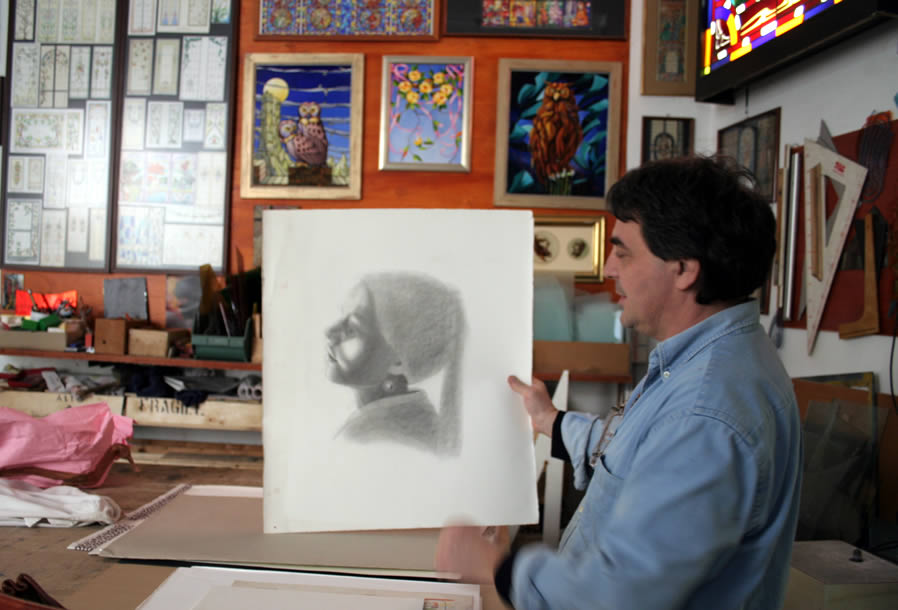 diego penacchio ardemagni milano, realizzazione vetrate artistiche diego penacchio ardemagni milano, realizzazione vetrate artistiche