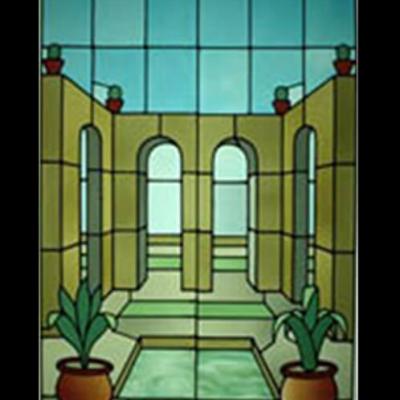 Vetrate Artistiche Di Arredamento Stile Moderno Ambrosiana Arte Milano 5