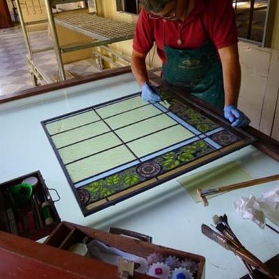 Restauro Vetrate Artistiche Milano 10