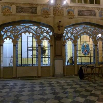 Restauro Vetrate Artistiche Milano 1