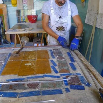 Restauro Vetrate Artistiche Milano 9