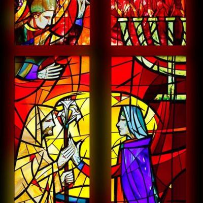 Realizzazione Vetrata Artistica Milano 1