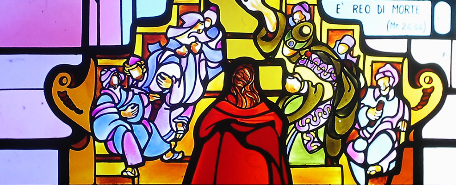 Vetrate artistiche sacre - Via Crucis Vercelli